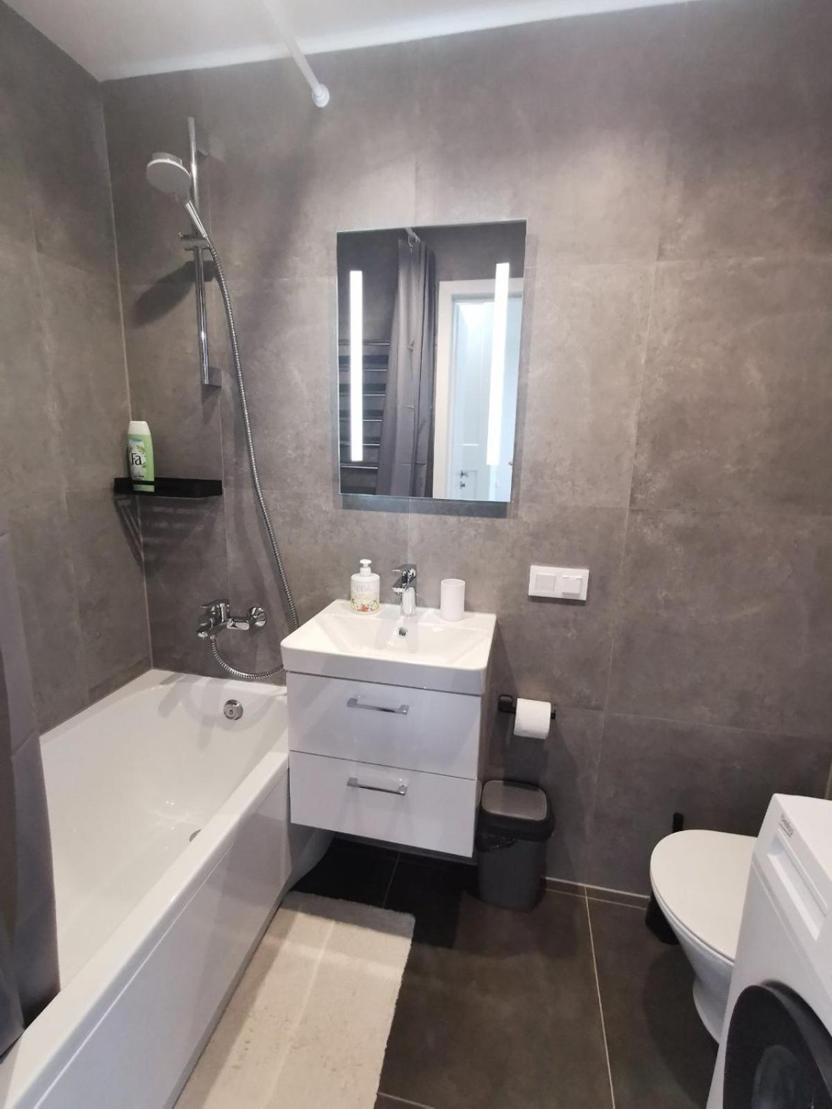 Modern Studio Baltijos, Self-Check-In, Free Parking Klaipėda Kültér fotó
